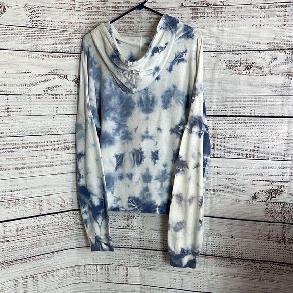 Summit Sweatshirt Womens Size XL Philly tie dye chambray Hoodie Pullover New - Picture 6 of 9